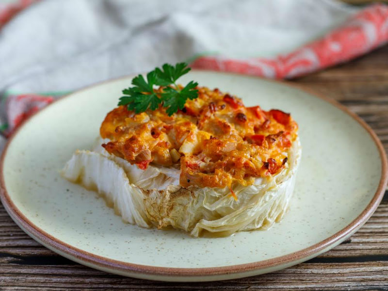 Kopūstas su malta mėsa.