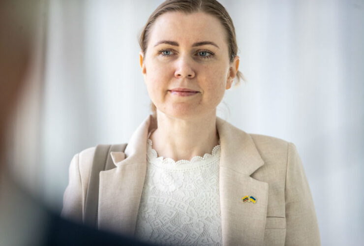 Socialdemokratų Seimo frakcijos bei Nacionalinio saugumo ir gynybos komiteto narė Dovilė Šakalienė.