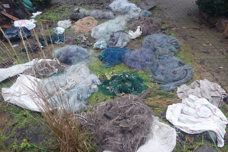 Šilutės gyvosios gamtos apsaugos skyriaus pareigūnai nustatė asmenį, žvejojusį tinklu.